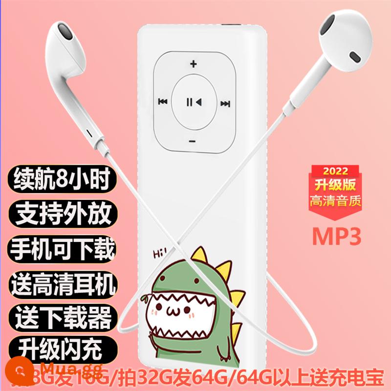 MP3 Walkman phiên bản học sinh nghe các bài hát tạo tác nhỏ nhạc tiếng Anh trường cấp 3 và các trường chuyên nghiệp khác với một máy nghe nhạc giúp tải các bài hát - 1 con quái vật nhỏ