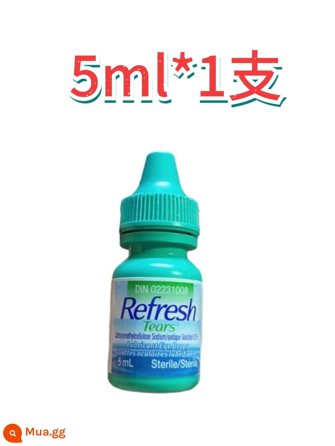 Spot 24 năm mua 4 tặng 1 Refresh Tears nước mắt nhân tạo thuốc nhỏ mắt computer family 15ml - màu xanh lá