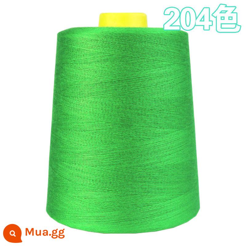 402 đường chỉ may cuộn lớn miễn phí vận chuyển máy may đường chỉ may phẳng đường chỉ chùa sợi đen trắng khoảng 8000 thước sợi polyester chủ đề - xanh ngọc lục bảo 204