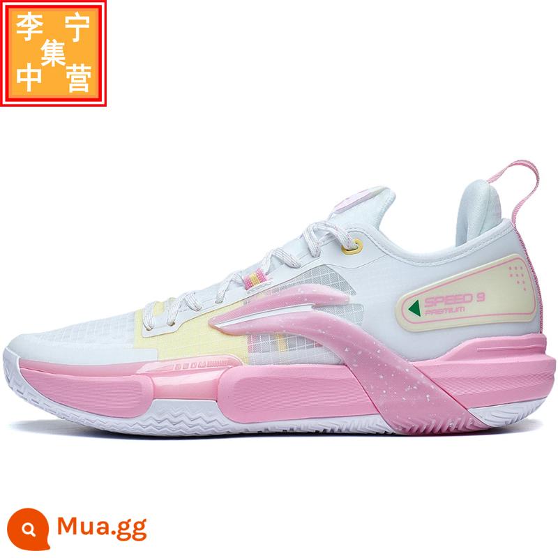 Giày bóng rổ Li Ning 2022 new blitz 9 giày chơi bóng rổ phục hồi nhẹ cho nam ABAS071 ABPT001 - Mã sơn Sakura ABAT023-1