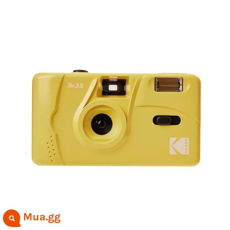 Kodak M35 có thể thay thế phim máy ảnh cổ điển mới không dùng một lần dành cho người mới bắt đầu đánh lừa máy phim flash - Máy ảnh độc lập màu vàng ngô mẫu mới