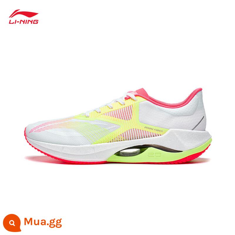 Giày chạy bộ Li Ning nam mùa xuân 2023 mới Chitu 6 hỗ trợ phản quang nam giày chạy bộ ổn định - [Siêu nhẹ] Trắng tiêu chuẩn/xanh huỳnh quang/đỏ thu hải đường