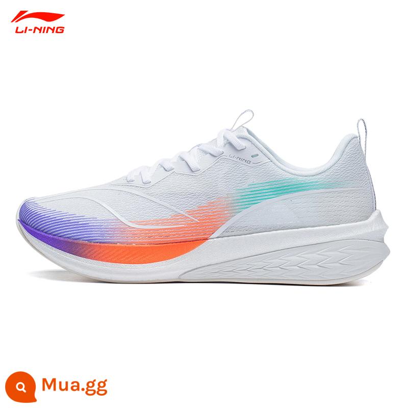 Giày chạy bộ Li Ning nam mùa xuân 2023 mới Chitu 6 hỗ trợ phản quang nam giày chạy bộ ổn định - [Thỏ đỏ PRO] Trắng