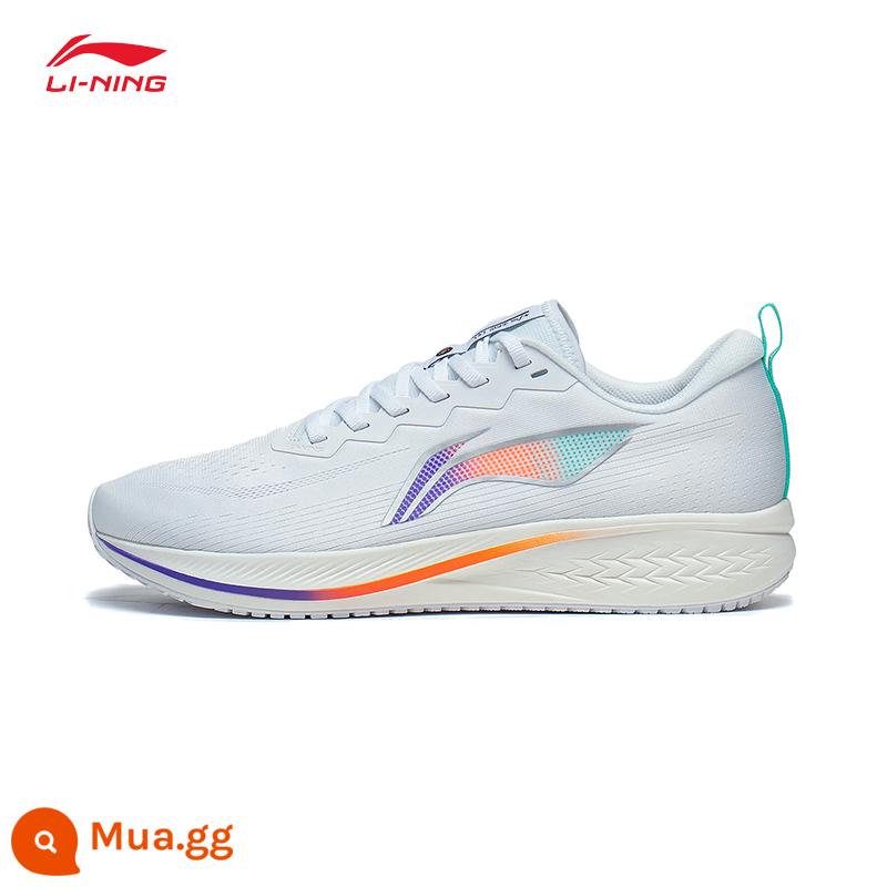 Giày chạy bộ Li Ning nam Chitu 5 thế hệ 2022 mùa đông thoáng khí chống sốc giày thể thao chuyên nghiệp sinh viên thể thao giày chạy bộ - Màu trắng tiêu chuẩn (ARMT015-4)