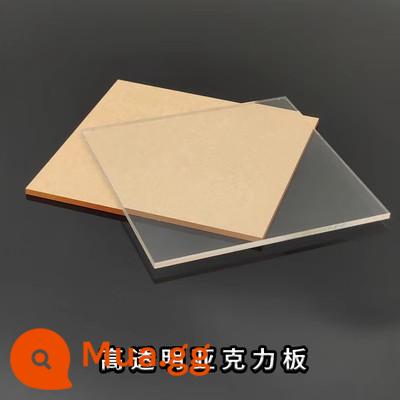 Màu acrylic trong suốt màu plexiglass tấm acrylic tùy chỉnh tấm nhựa màu đỏ vàng xanh xử lý tùy chỉnh - Không màu và có độ trong suốt cao