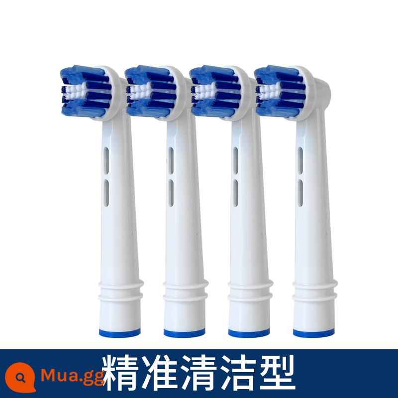 Thích hợp cho đầu bàn chải đánh răng điện Braun oralB/OralB D12 D16 3709 để thay thế cho Oralbi P2000 đa năng - Loại làm sạch chính xác [4 cái]