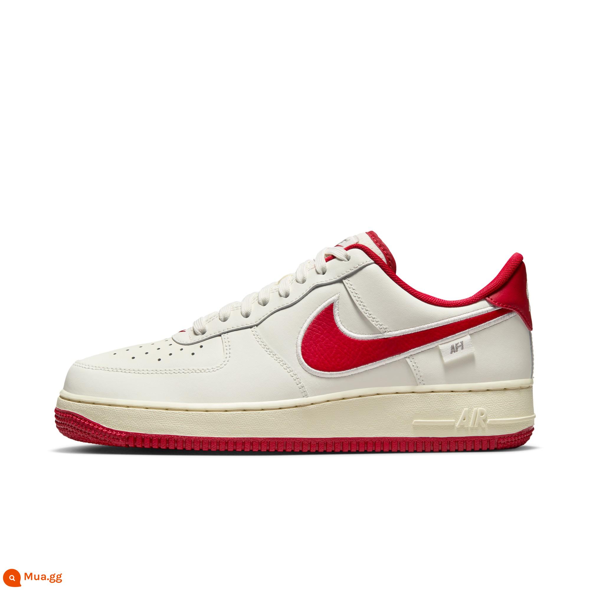 Nike Giày thể thao nam Nike Air Force One chính thức AIR FORCE 1 mùa đông mới FV0392 - 101 Sail Trắng/Đỏ Thể Dục/Sữa Dừa/Xám Xanh