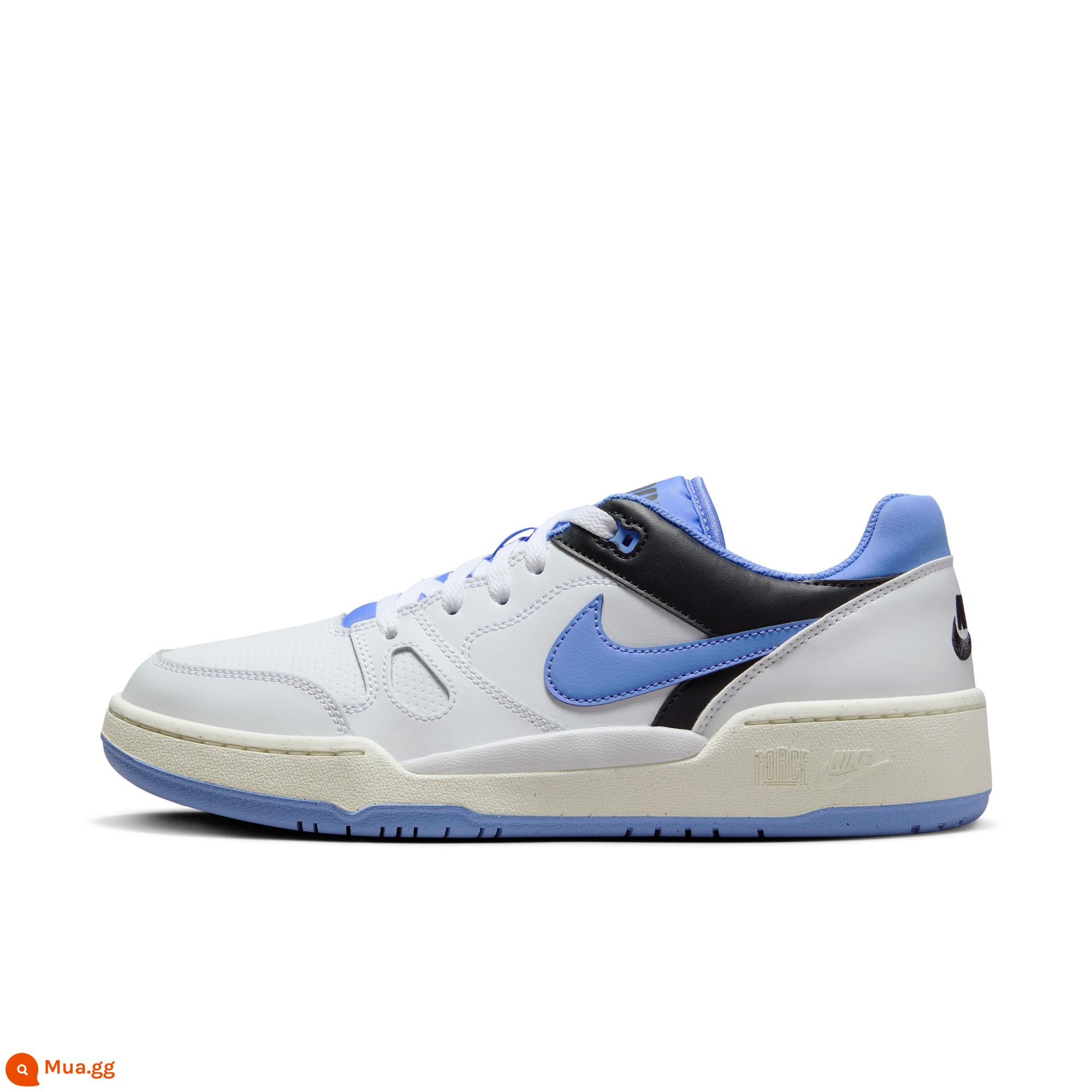 Giày thể thao nam cổ thấp Nike FULL FORCE chính thức mùa đông mới retro thoải mái đơn giản FB1362 - 100 trắng/xanh cực/đen/trắng cánh buồm/trắng/cam đồng đội