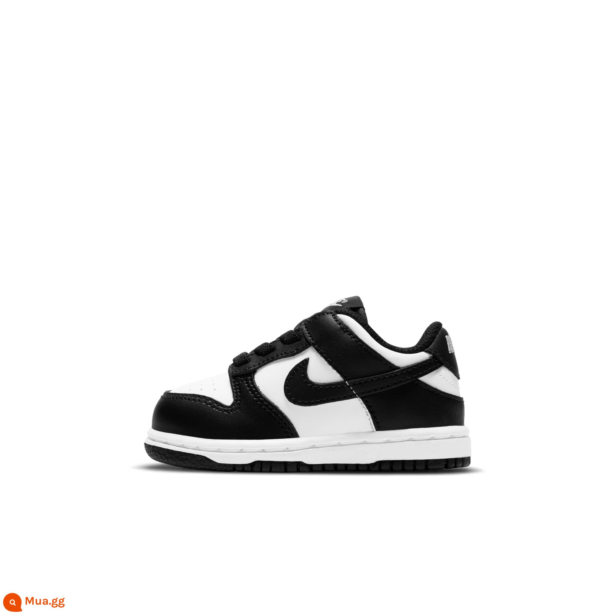 Nike Nike chính thức bé trai DUNK LOW giày thể thao trẻ em đế cao su mùa xuân giày cổ thấp cho bé CW1589 - 100 trắng/đen/trắng