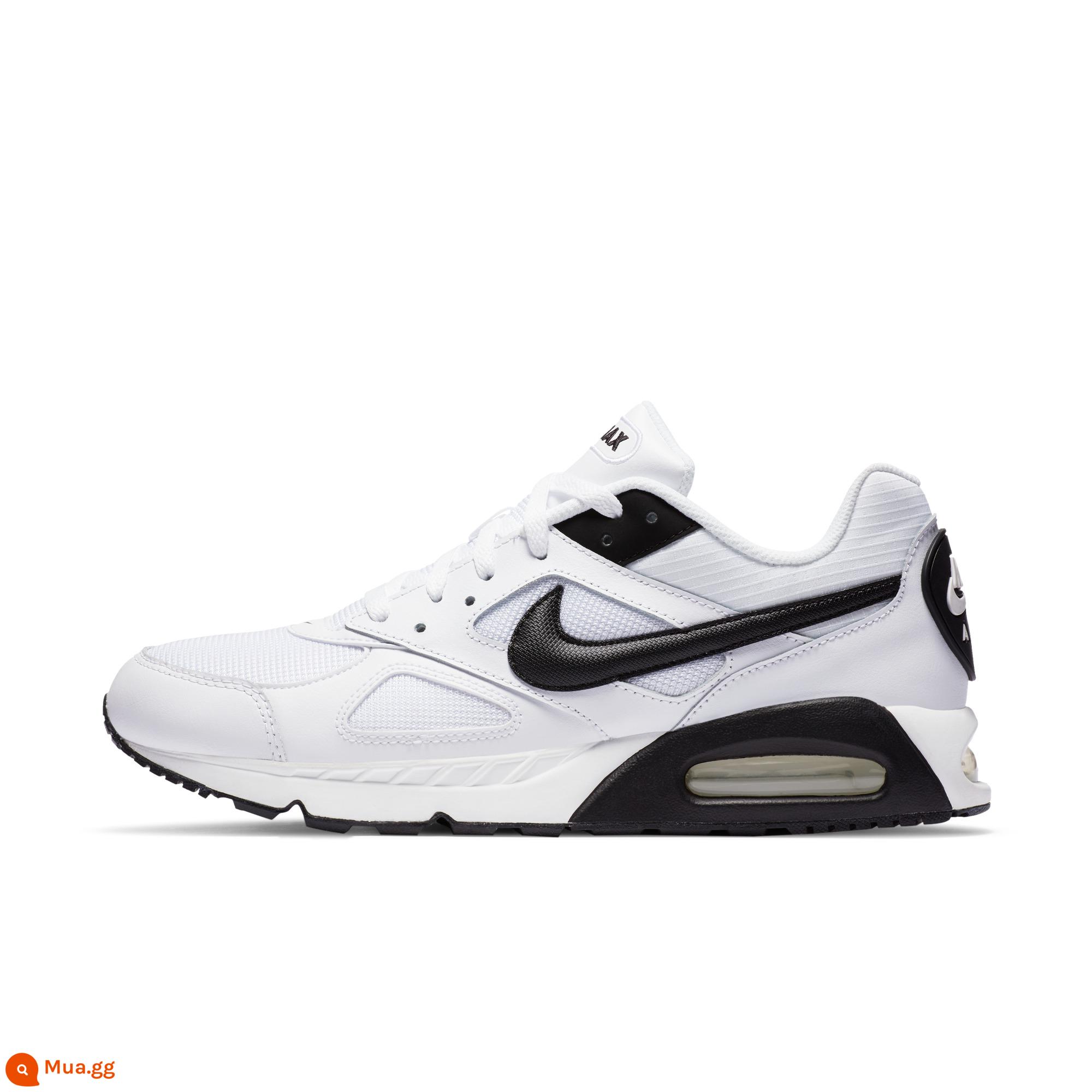 Giày thể thao nam Nike AIR MAX IVO chính thức mùa đông Giày đế mềm Nike retro thoáng khí 580518 - 106 trắng/đen