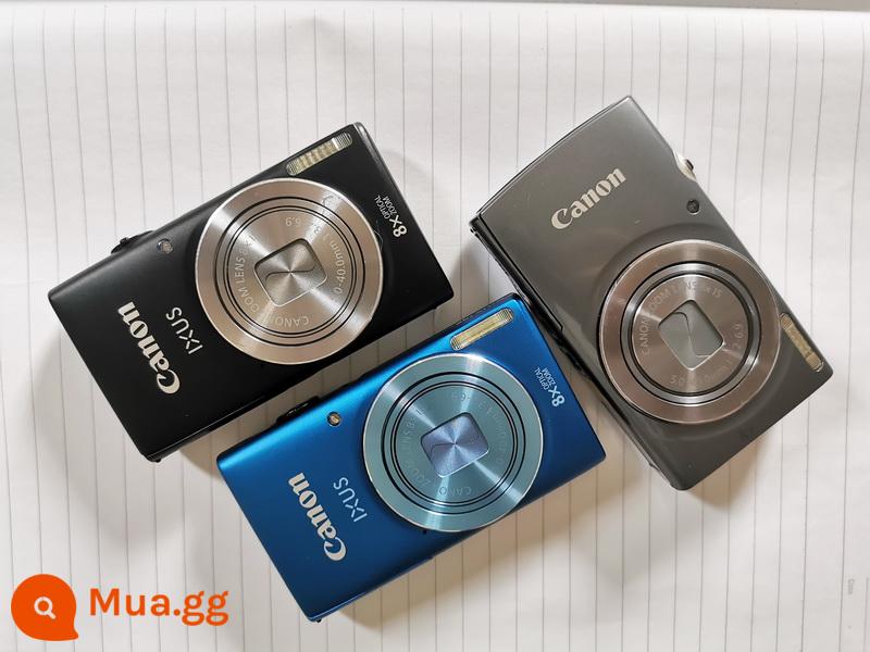 Canon/Canon IXUS 100 IS thẻ máy ảnh kỹ thuật số CCD máy ảnh retro chân dung lưới màu đỏ - IXUS 132* Có 3 màu bạc, đen, xanh* 16 triệu 8x mới 95%