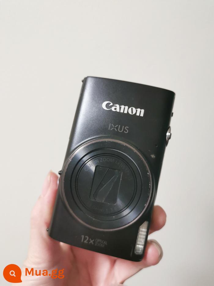 Canon/Canon IXUS 100 IS thẻ máy ảnh kỹ thuật số CCD máy ảnh retro chân dung lưới màu đỏ - IXUS285 HS đen 20MP zoom 12x mới 90%