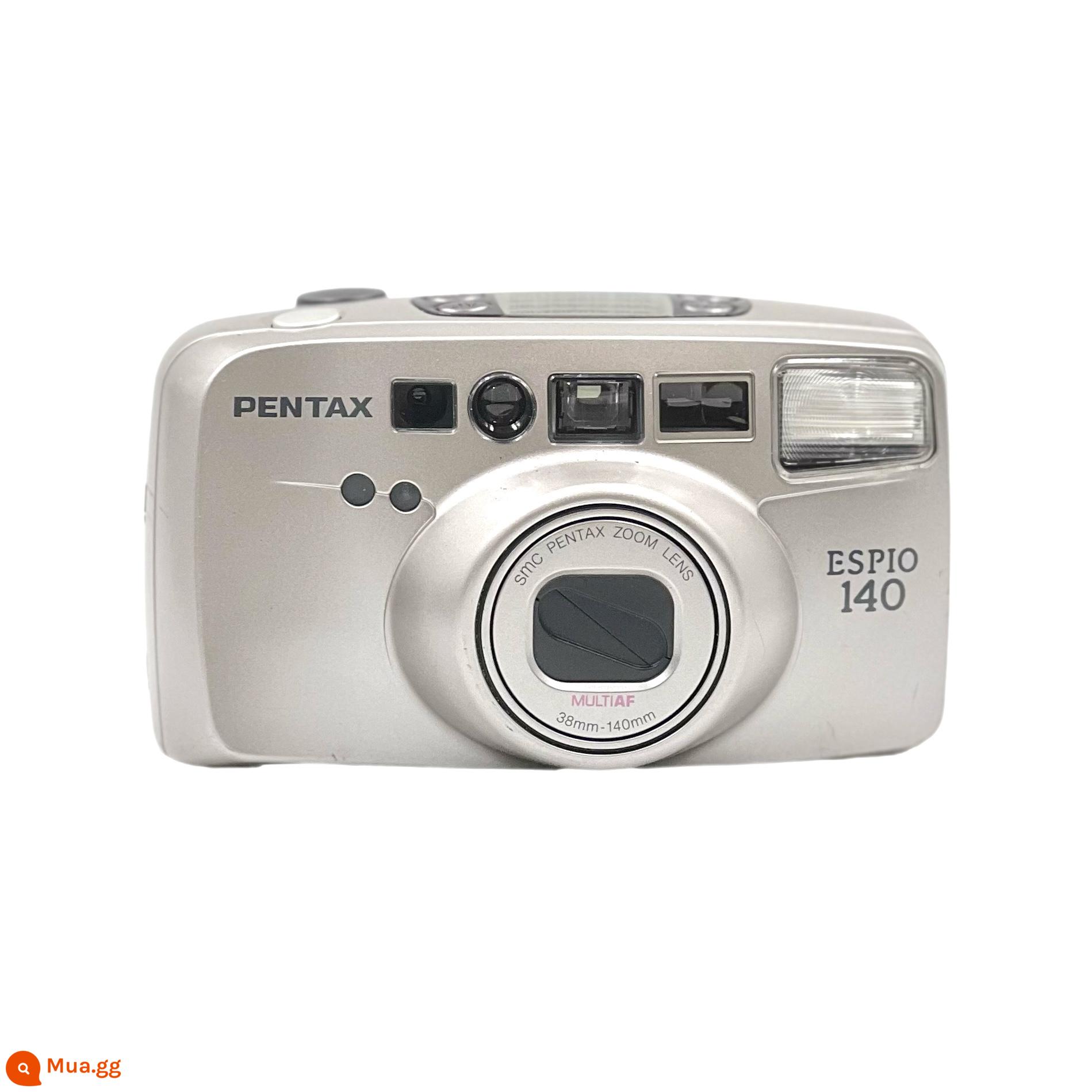 Pentax｜ESPIO 140 Máy ảnh ngắm và chụp phim Zoom 38-140mm - Model bạc 95 mới, tặng kèm pin và túi đựng máy ảnh