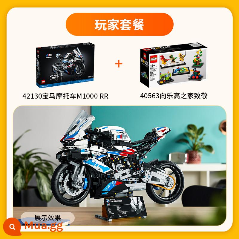 Lego 42130 Xe Máy BMW M1000RR Nhóm Máy Công Nghệ Khối Xây Dựng Đồ Chơi Lắp Ráp Quà Tặng Giáng Sinh - Gói giá trị xe máy BMW 2