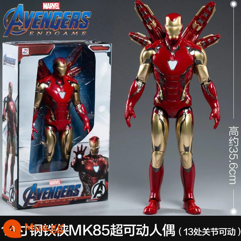 Giữa di chuyển Hulk mô hình Liên minh Marvel Avengers xung quanh bé trai búp bê lớn trang trí nhãn hiệu đồ chơi - Iron Man MK85 cỡ lớn 14 inch [13 khớp di động + cao khoảng 37cm]