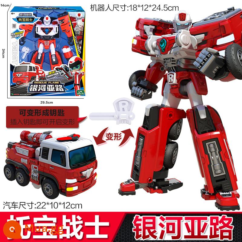 Tobao Chiến Binh Galaxy Thám Tử Tải Lại Titan Trẻ Em Cậu Bé Robot Biến Hình Ô Tô King Kong Brothers Đồ Chơi - Đường Galaxy Châu Á