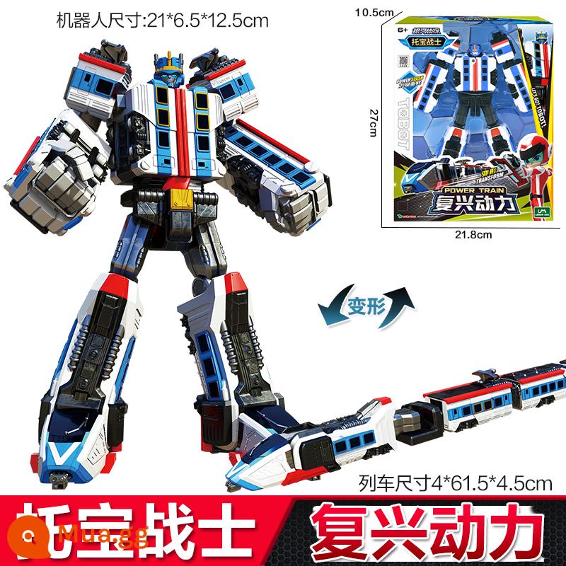 Tobao Chiến Binh Galaxy Thám Tử Tải Lại Titan Trẻ Em Cậu Bé Robot Biến Hình Ô Tô King Kong Brothers Đồ Chơi - Sức mạnh hồi sinh