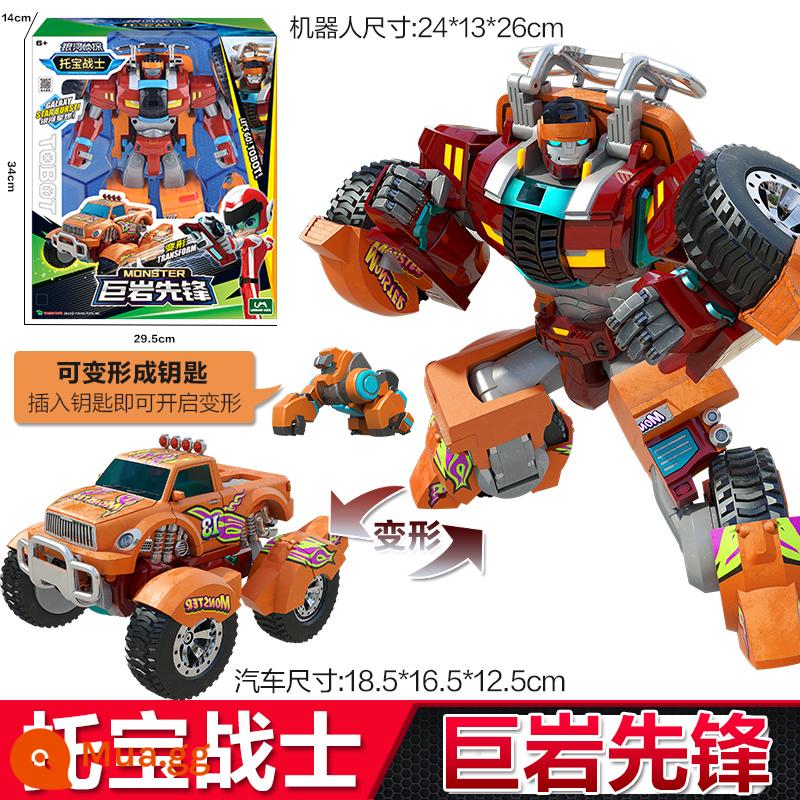 Tobao Chiến Binh Galaxy Thám Tử Tải Lại Titan Trẻ Em Cậu Bé Robot Biến Hình Ô Tô King Kong Brothers Đồ Chơi - Tiên phong nhạc rock