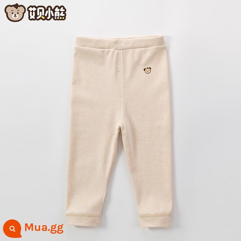 Quần áo mùa thu cho bé sơ sinh đứng tất cả cotton nguyên chất loại A mỏng mùa xuân và mùa thu quần vệ sinh trẻ em không xương một mảnh quần lót - Quần cotton màu có thể điều chỉnh eo