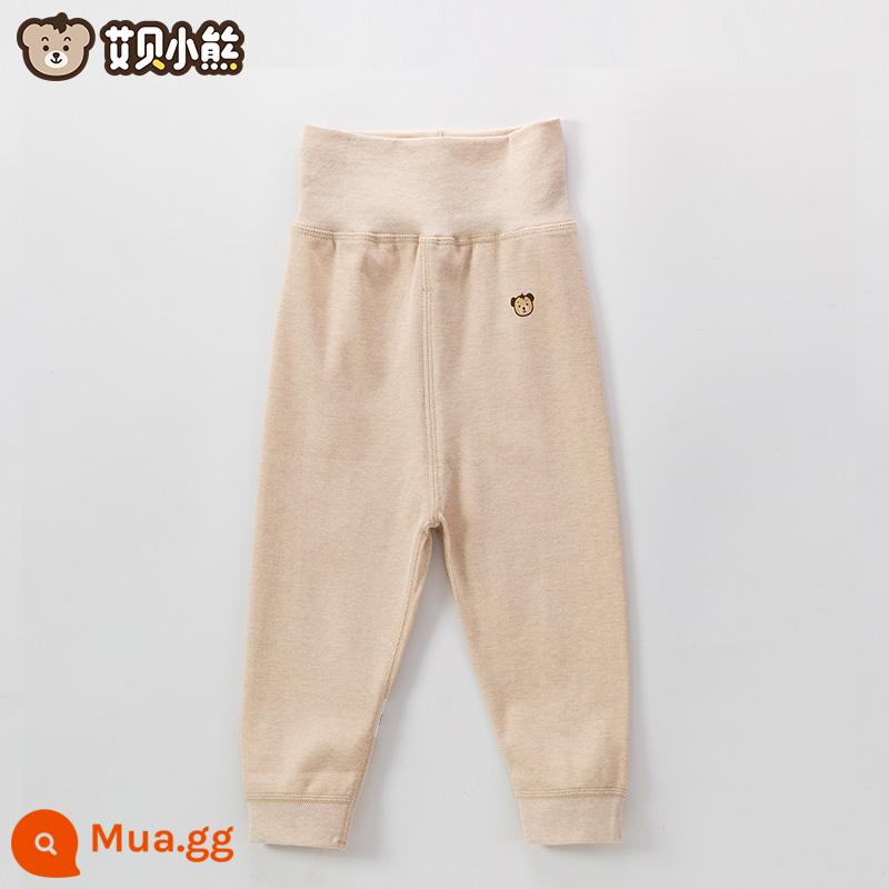 Quần áo mùa thu cho bé sơ sinh đứng tất cả cotton nguyên chất loại A mỏng mùa xuân và mùa thu quần vệ sinh trẻ em không xương một mảnh quần lót - Quần lưng cao cotton nhiều màu