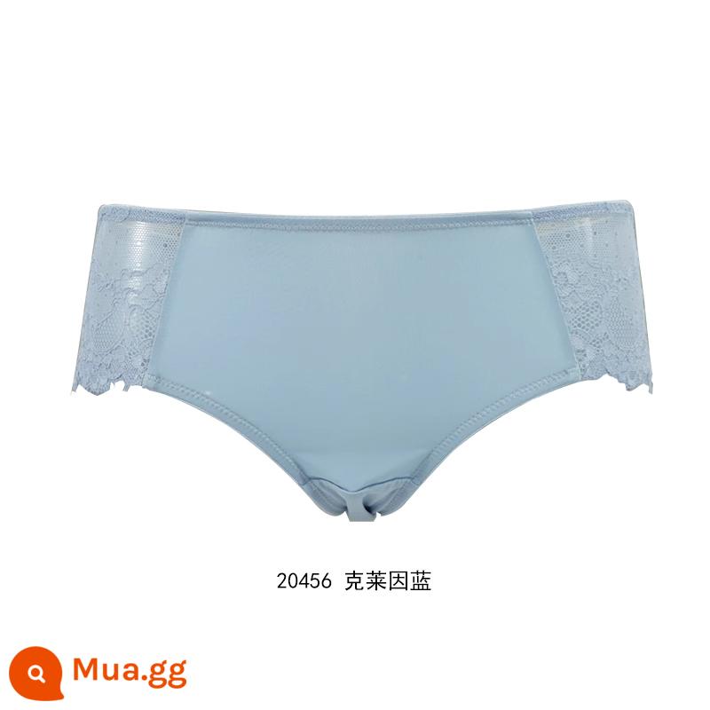 [Dành riêng cho thành viên] Quần lót ren mềm mại thân thiện với da mới của Gorell dành cho nữ quần boxer thoải mái BWP22324 - Klein Xanh 20456