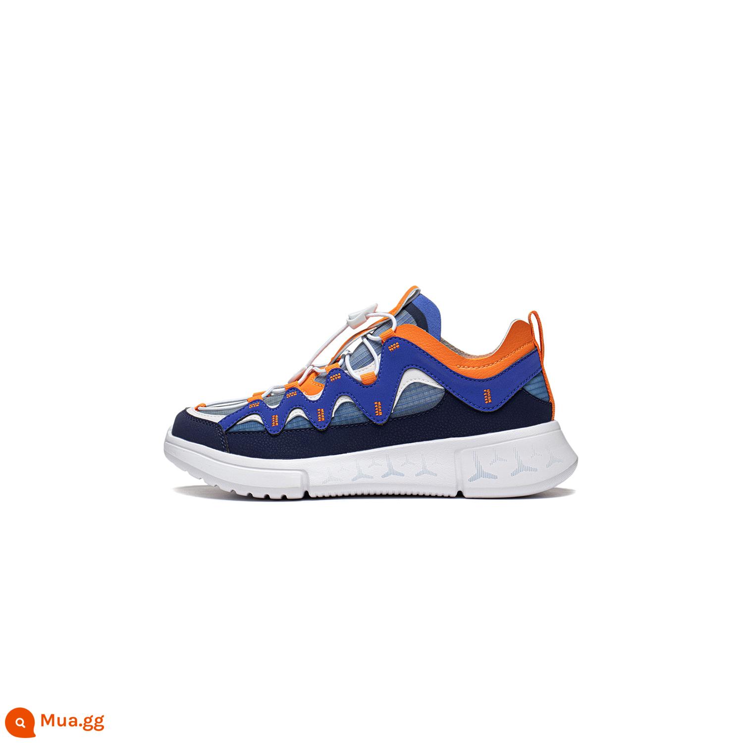 Giày Trẻ Em Li Ning Giày Thường Nam Big Boy Flag Mới Wade Enlightenment 2.3 Thanh Niên Phiên Bản Mùa Thu Cổ Thấp Giày Sneakers - Xanh máy bay đậm/xanh sáng/xanh xanh-41