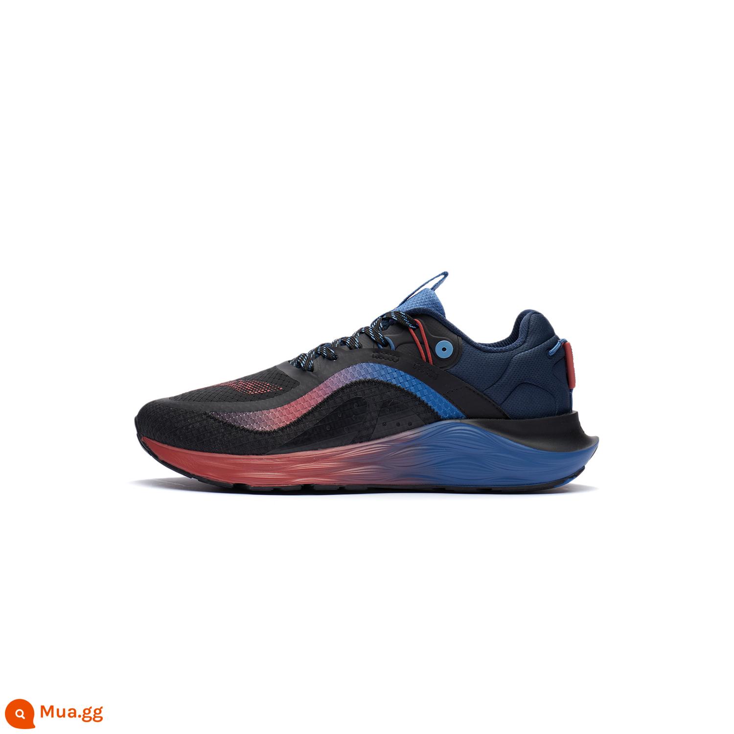 Giày chạy bộ Li Ning nam giày thể dục nam giày chạy bộ giảm xóc Yufeng giày thường giày đế mềm nhẹ giày thể thao nam - Đen/Xanh Quảng Đông