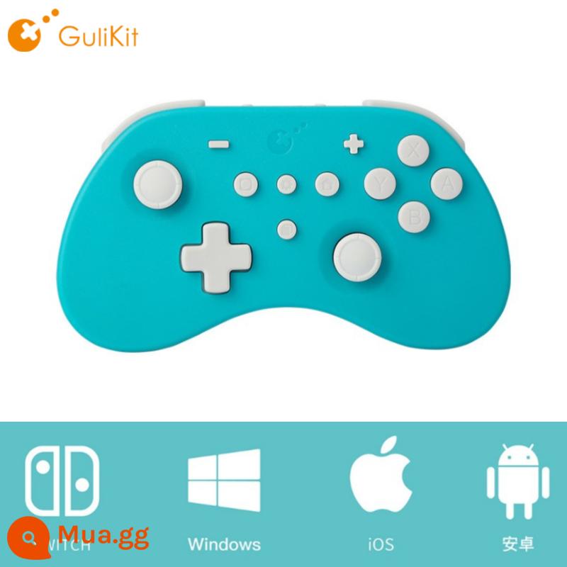 Grain NS19 Genie Switch PRO Tay cầm chơi game Bluetooth không dây động cơ rung kép chức năng nổ tự động - NS18 phiên bản thường đốm xanh sao Hỏa