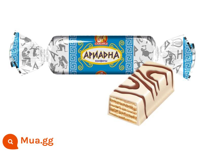 Sữa chua nhập khẩu Nga wafer sữa tươi sô cô la vị hạt dẻ Kẹo Slavic snack giải trí kẹo hạnh phúc 500g - Bánh sữa chua 500g [hương vị cổ điển]