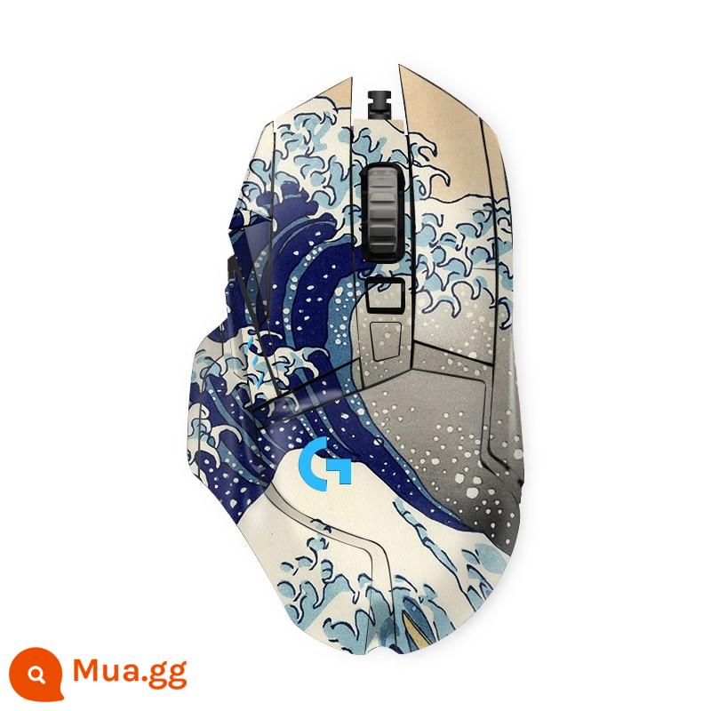 Logitech G502 Miếng dán 502hero Miếng dán chuột có dây Phiên bản không dây Creator Frosted Film All Inclusive - Anh hùng Kanagawa Shonamiura phiên bản có dây