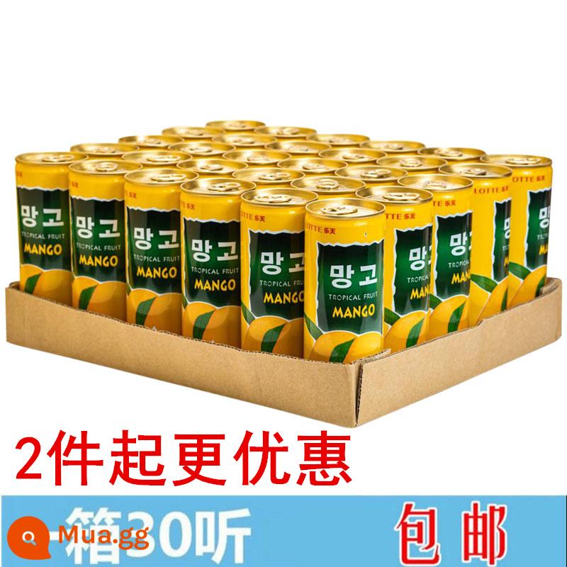 Nước giải khát nhập khẩu chính hãng Hàn Quốc Nước ép xoài LOTTE Lotte nguyên hộp 240mlx30 chai nước giải khát nguyên hộp - Nước ép xoài Lotte 240ml*30 chai