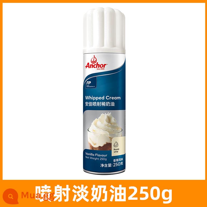 Anjia Kem Nhẹ Hộ Gia Đình Nướng Phô Mai Bánh Sinh Nhật Trứng Tart Đặc Biệt Gói Nhỏ Chai Nhỏ Mỏng Động Vật 250Ml - Kem xịt 250g