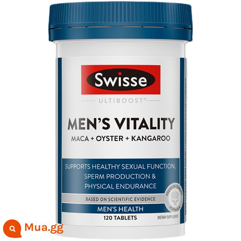 Viên Swisse Xiongfeng Úc Maca Oyster Maca Epimedium Tinh Chất Kangaroo Bổ Thận Viên Uống Tăng Cường Sinh Lực Nam Giới - xanh đậm