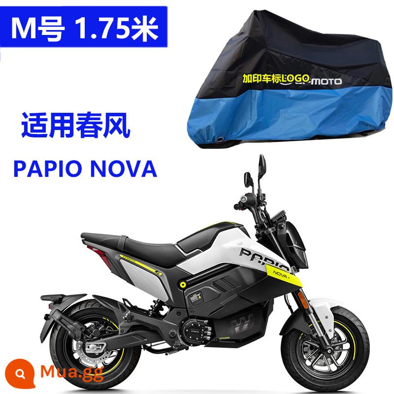 Thích hợp cho gió xuân 250sr che xe đầu máy che mưa 450sr che mưa chống nắng khỉ đầu chó 650gt150nk400 - Gió Xuân Size M PAPLO NOVA