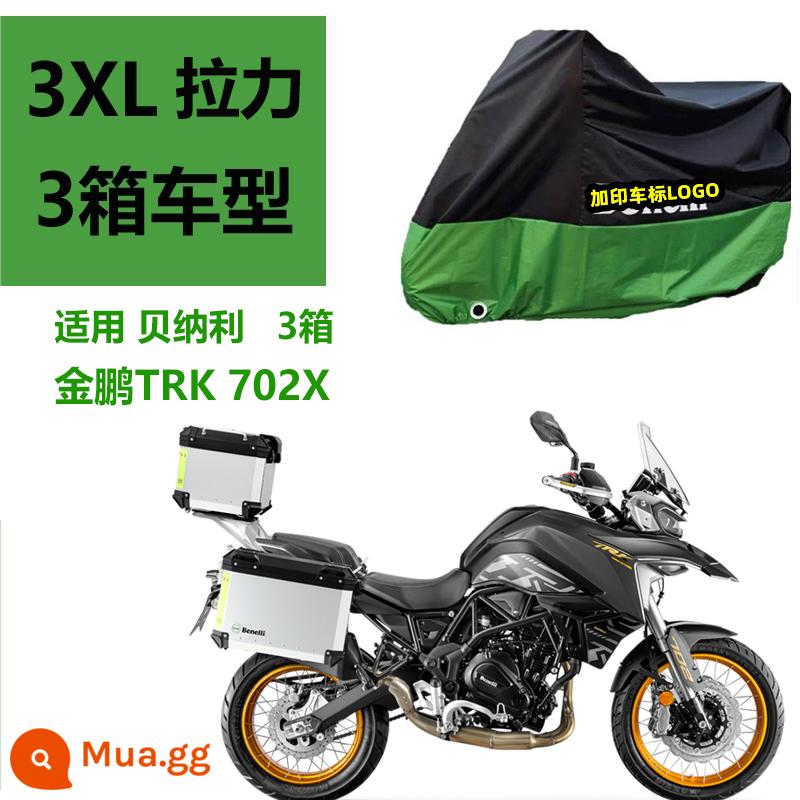 Thích hợp cho bao xe Huanglong 600 đầu máy Belini 502c bao xe Cub 250 chống mưa chống nắng 302s502x - Pirini 3XL tăng độ bền kéo 702X Jinpeng