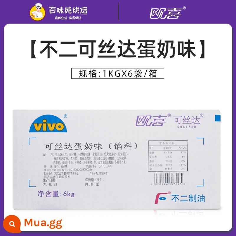 OSI Fuji Mãng Cầu Vị Phô Mai Sữa Chua Bánh Mì Mãng Cầu Gạo Nếp Nhân Trái Cây Thương Mại Sốt Mãng Cầu Full Box - Vị Mãng Cầu Fuji 1KG*6 túi/hộp