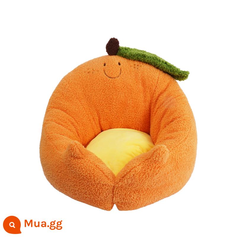 Zeze Orange Mèo Bốn Mùa Đa Năng Giường Thú Cưng Mèo Nhà Mèo Bông cũi Mùa Đông Ấm Áp Đồ Cho Thú Cưng - Tổ mèo âu yếm màu cam