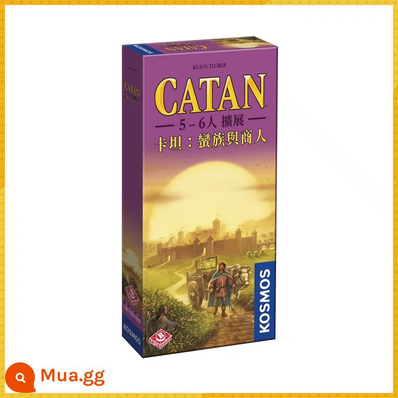 Board game chính hãng Catan base hội tụ gia đình 5 đến 6 người mở rộng game table phiên bản Trung Quốc - Mở rộng Barbarian và Merchant 5-6 người chơi (yêu cầu phiên bản cơ bản + mở rộng Barbarian và Merchant, bộ thẻ miễn phí)