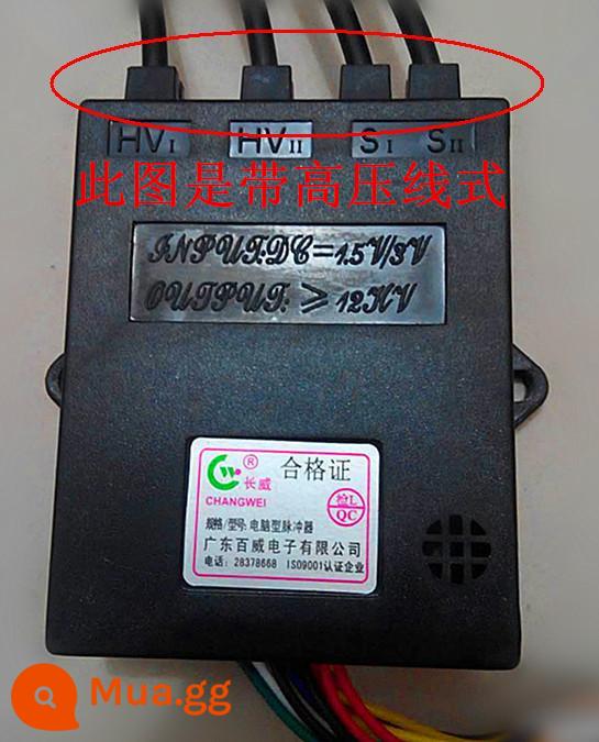 Đôi Lò Thông Thường Cao Cấp Dòng Bếp Gas Âm Xung Đánh Lửa 3V Bộ Điều Khiển Đa Năng Bếp Phụ Kiện - Với thiết bị đánh lửa đường dây điện áp cao