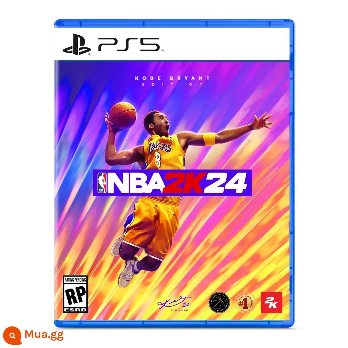 Trò chơi cũ Sony PS5 NBA2K24 Giải bóng rổ chuyên nghiệp Mỹ 2024 Kobe Bryant Điểm Trung Quốc - [Mới đóng hộp] Phiên bản Hồng Kông với phần thưởng đặc biệt (có sẵn trong kho)