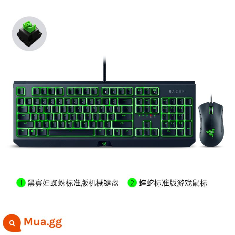 Razer Infernal Viper Standard Edition Máy tính USB đen trắng Esports Trò chơi có dây Chuột LOL - Phiên bản tiêu chuẩn Viper + Phiên bản tiêu chuẩn Black Widow