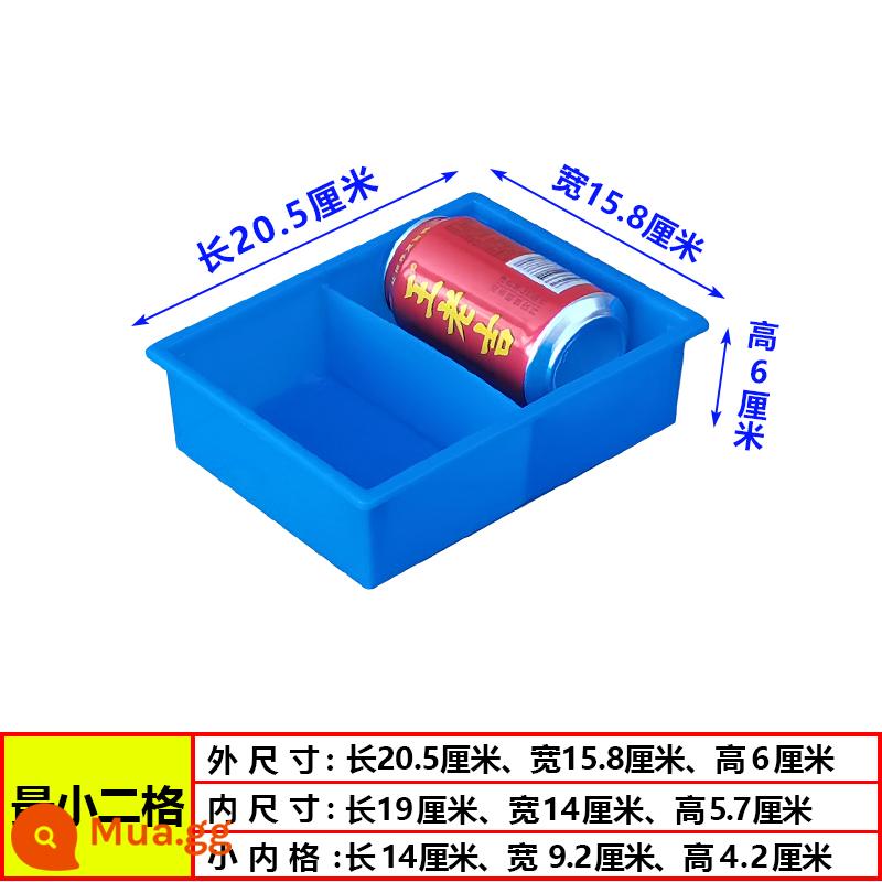 Ngăn lưu trữ bằng nhựa phân loại phụ kiện vít hộp nhiều lưới các bộ phận dày hộp thành phần công cụ doanh thu hộp phần cứng - xám hồng nhạt