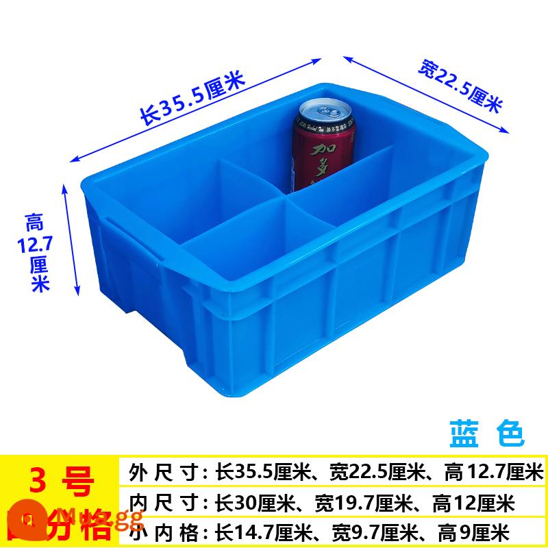 Ngăn lưu trữ bằng nhựa phân loại phụ kiện vít hộp nhiều lưới các bộ phận dày hộp thành phần công cụ doanh thu hộp phần cứng - Số 3: 4 điểm