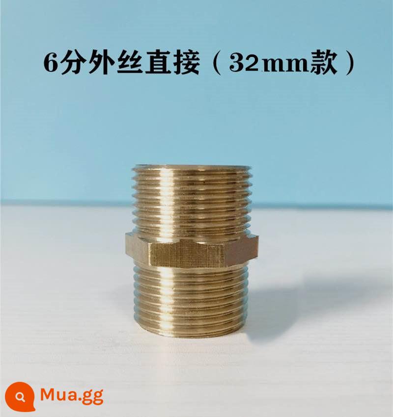 Van nước nhanh bằng đồng thau lấy nước 6 phút 1 inch lấy nước cảnh quan bãi cỏ vòi phun nước bằng đồng cần gạt chìa khóa - Dây đôi bên ngoài 6 điểm