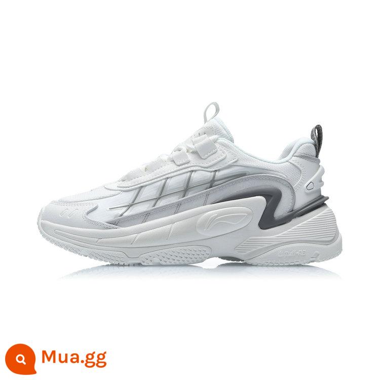 Li Ning Xingyun M1 Đàn ông và Phụ nữ Mây, Hạnh phúc, Wear -Resistant Fashion Sport - AGCR014-3 Mây Trắng Nữ