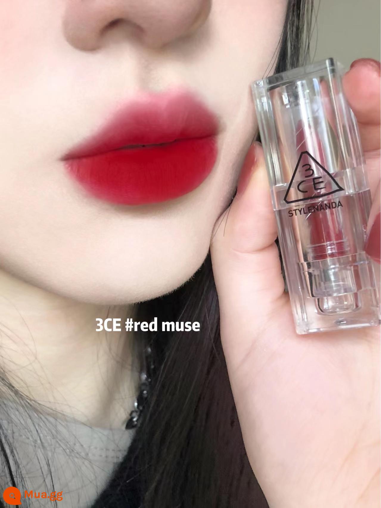 3CE son men đắng giờ cà phê đắng màu nước ánh sáng nhung mờ mờ mousse gương mây son môi mới - #redmuse Bánh gạo nếp dâu có sẵn và giao hàng nhanh chóng!