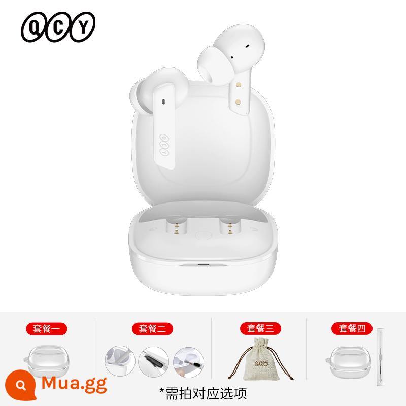 QCY MeloBuds ANC True Wireless Chủ động khử tiếng ồn Tai nghe Bluetooth Gọi trong tai Thời lượng pin chờ dài - haoyuebai