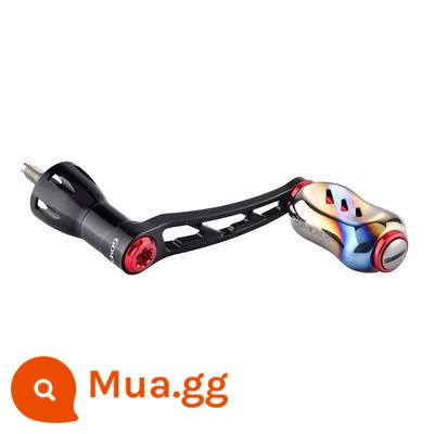 Gomexus da giấc mơ reel đôi rocker arm galaxy grip pill và các bộ phận sửa đổi Shimano Stella - Tay đòn đơn 50 thiêu kết màu đỏ và đen S