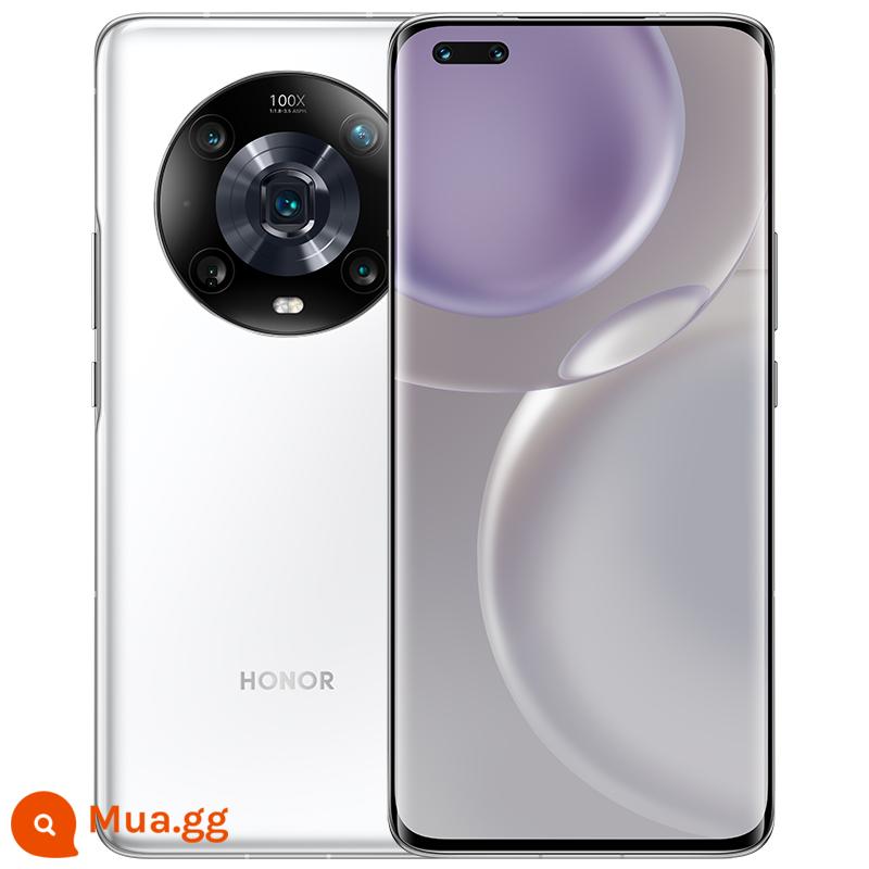 24 đợt gửi quà sang trọng HONOR/Honor Magic4pro Điện thoại di động 5G chính thức của cửa hàng flagship trang web chính thức sản phẩm chính hãng là điện thoại chơi game 3pro mới của Glory Magic4 - tráng men trắng