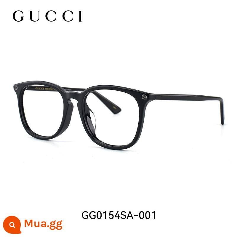 Gọng kính GUCCIGUCCI gọng kính hình con ong nhỏ gọng vuông gọng kính cận thị có thể trang bị tròng kính GG0157O - GG0154SA-001-53 (Ống kính chống ánh sáng xanh Zeiss Garui 1.59 miễn phí trong thời gian giới hạn)